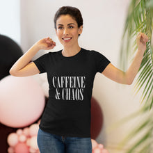 Load image into Gallery viewer, Women's Coffee & Chaos Triblend Tee