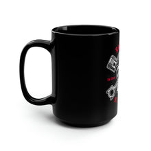 Load image into Gallery viewer, Rat Rod Nation Skull - Black Mug 15oz