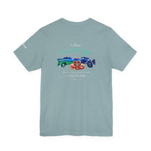 Load image into Gallery viewer, Women's Jersey short sleeve tee Fallon Cars"N"Coffee (print on back)
