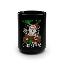 Load image into Gallery viewer, MaryJuana Christmas - Black Mug 15oz