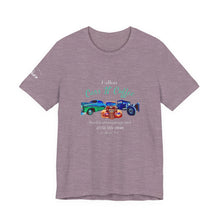 Load image into Gallery viewer, Women's Jersey short sleeve tee Fallon Cars "N" Coffee (on front)