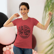 Load image into Gallery viewer, Women's Have the day you deserve (light) - Triblend Tee