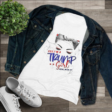 Load image into Gallery viewer, Women's Trump Girl Triblend Tee