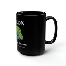 Load image into Gallery viewer, Fallon the Oasis - Black Mug, 15oz