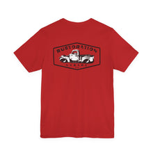 Load image into Gallery viewer, Rustoration Garage - Jersey Short Sleeve Tee - Logo on the Back
