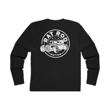 Load image into Gallery viewer, Rat Rod Nation - Men's Long Sleeve Crew Tee - Black - Logo on Back