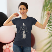 Load image into Gallery viewer, Women's Don't make me flip my witch switch - Triblend Tee