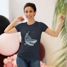 Load image into Gallery viewer, Women's Shark Triblend Tee