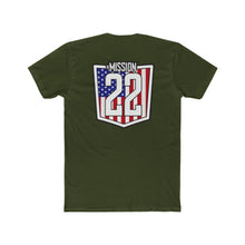 Load image into Gallery viewer, Mission 22 - T-Shirt On Back - Several Colors