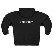 Load image into Gallery viewer, #RideForTy - Unisex Zip Hoodie