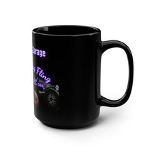 Load image into Gallery viewer, Rustoration Garage Spring Fling Car, Bike & RC Show — Black 15oz Mug