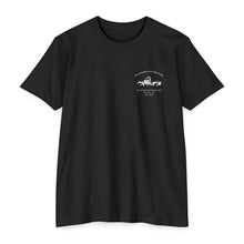 Load image into Gallery viewer, Women's Jersey soft Tee Fallon Cars "N" Coffee (Print on back)