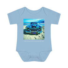 Load image into Gallery viewer, Infant Baby Rib Bodysuit - Olive beach