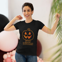 Load image into Gallery viewer, Women's Happy Halloween - Triblend Tee