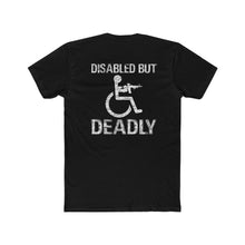 Load image into Gallery viewer, Disabled But Deadly - Black Shirt - Print On Back