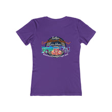 Load image into Gallery viewer, The Boyfriend Tee for Women- Cantaloupe Festival - Print on back