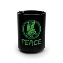Load image into Gallery viewer, Pot N Peace - Black Mug 15oz