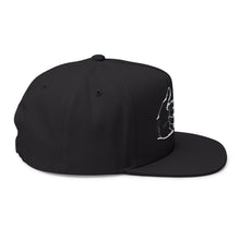 Load image into Gallery viewer, Pew Pew - Embroidered Flat Bill Cap – Retro Trucking & Beer Lover Snapback