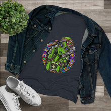 Load image into Gallery viewer, Women's Smokin alien Triblend Tee