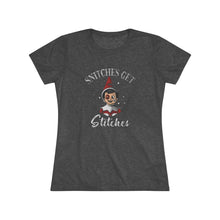 Load image into Gallery viewer, Snitches Get Stiches - Women's Triblend Tee