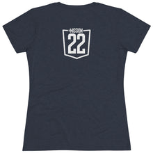 Load image into Gallery viewer, Women's Rustoration Garage/ 22 Triblend Tee