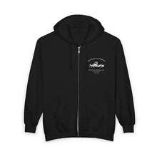 Load image into Gallery viewer, Ride for Tyler with flag - Unisex Heavy Blend™ Full Zip Hooded Sweatshirt