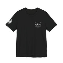 Load image into Gallery viewer, Women's Rufus & Lucifer Jersey tee (print on back)