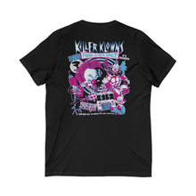 Load image into Gallery viewer, Killer Klowns V-Neck Tee (Print on back)