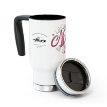 Load image into Gallery viewer, Losing is not an option - Stainless Steel Travel Mug with Handle, 14oz