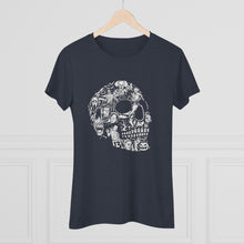 Load image into Gallery viewer, Women's Horror Skull - Triblend Tee