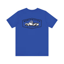 Load image into Gallery viewer, Rustoration Garage - Jersey Short Sleeve Tee - Logo on the Back
