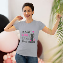 Load image into Gallery viewer, Women's It came we fought i won Triblend Tee