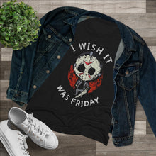 Load image into Gallery viewer, Women's I wish it was Friday - Triblend Tee