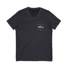 Load image into Gallery viewer, 1950 Chevy Styleline Deluxe T-Shirt — Classic Car V-Neck Tee (print on back)