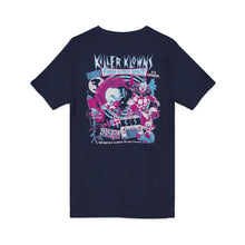 Load image into Gallery viewer, Killer Klowns V-Neck Tee (Print on back)
