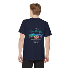 Load image into Gallery viewer, Unisex Cars "N" Coffee Pocket Tee
