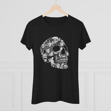 Load image into Gallery viewer, Women's Horror Skull - Triblend Tee