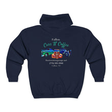 Load image into Gallery viewer, Fallon Cars N Coffee, Unisex Hooded Jacket, (Print on Back)