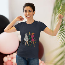 Load image into Gallery viewer, Women's Trick or treat girls Triblend Tee