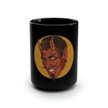 Load image into Gallery viewer, Winking Devil - Black Mug 15oz