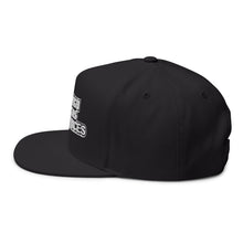 Load image into Gallery viewer, High Gas Prices Embroidered Flat Bill Cap – Retro Trucking & Beer Lover Snapback