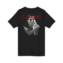 Load image into Gallery viewer, Ozzy Osbourne Middle Finger (Print on back) Jersey knit V-Neck