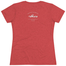 Load image into Gallery viewer, Dashing Through Merlot - Women's Triblend Tee