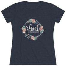 Load image into Gallery viewer, Women's Chaos Coordinator Triblend Tee