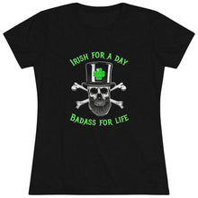 Load image into Gallery viewer, Women's Irish For A Day Triblend Tee