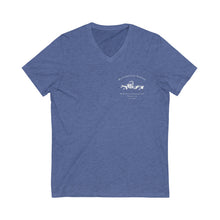 Load image into Gallery viewer, Unisex - Cars N Coffee - Print on back - Jersey Short Sleeve V-Neck Tee