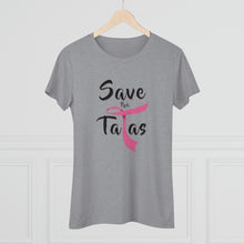 Load image into Gallery viewer, Women's Save the Tatas Triblend Tee