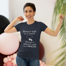 Load image into Gallery viewer, Women's Being a Wife Is a Choice Triblend Tee