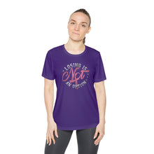 Load image into Gallery viewer, Losing Is Not An Option - Ladies Competitor Tee
