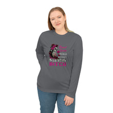 Load image into Gallery viewer, Unisex Picked a fight with the wrong Bitch Performance Long Sleeve Shirt